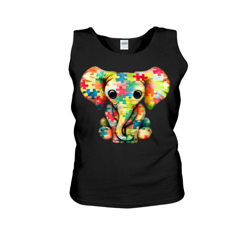 Autism Elephant 2020 Trending Custom Design Unisex Tank Top