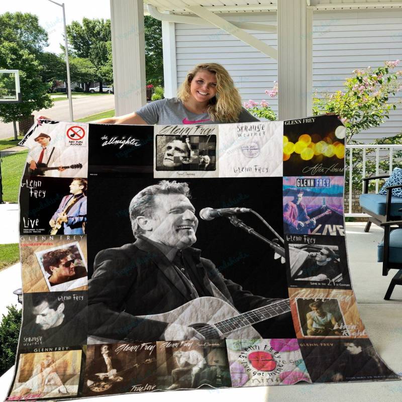 Glenn Frey 2 Quilt Blanket