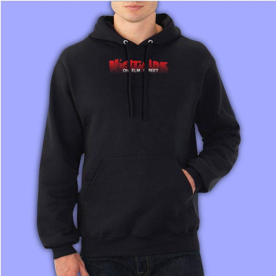 A Nightmare On Elm Street Logo Men’S Hoodie