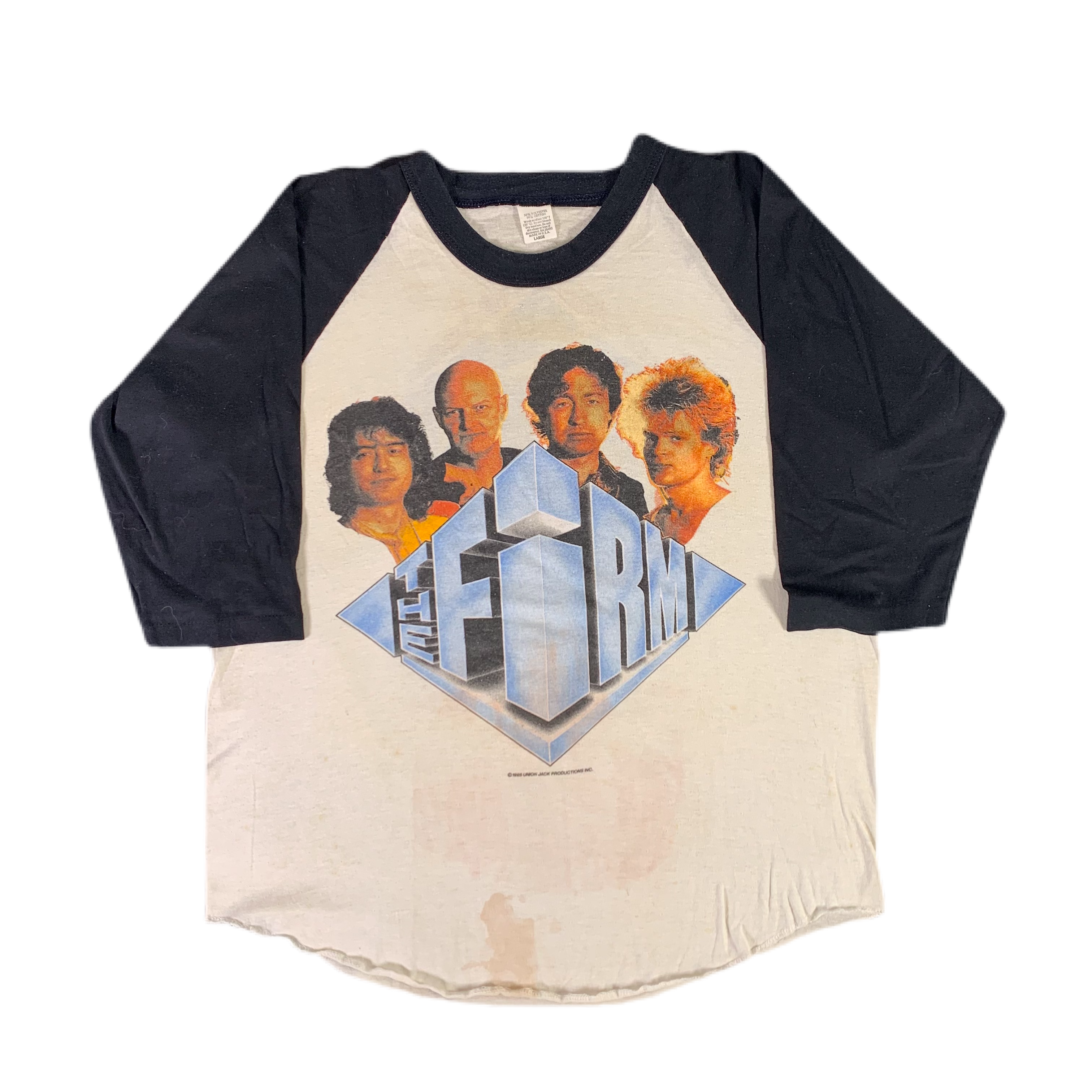 Vintage The Firm “Jimmy Page Paul Rodgers” Raglan Shirt