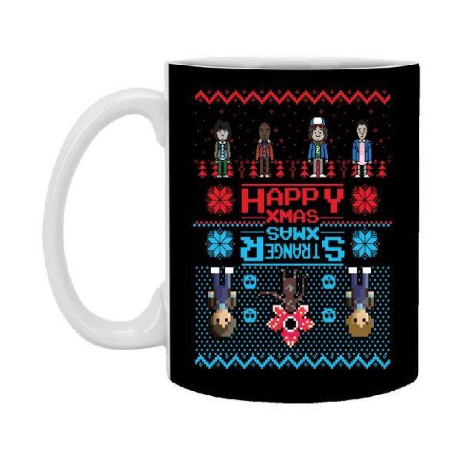 Stranger Xmas Stranger Things Ugly Christmas 11 oz Mug