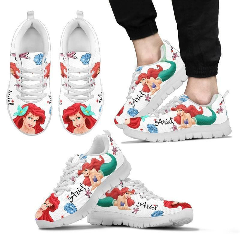 Ariel White Beautiful Unisex Sneakers Trending Brand Custom Running Shoes For Men Women 2020