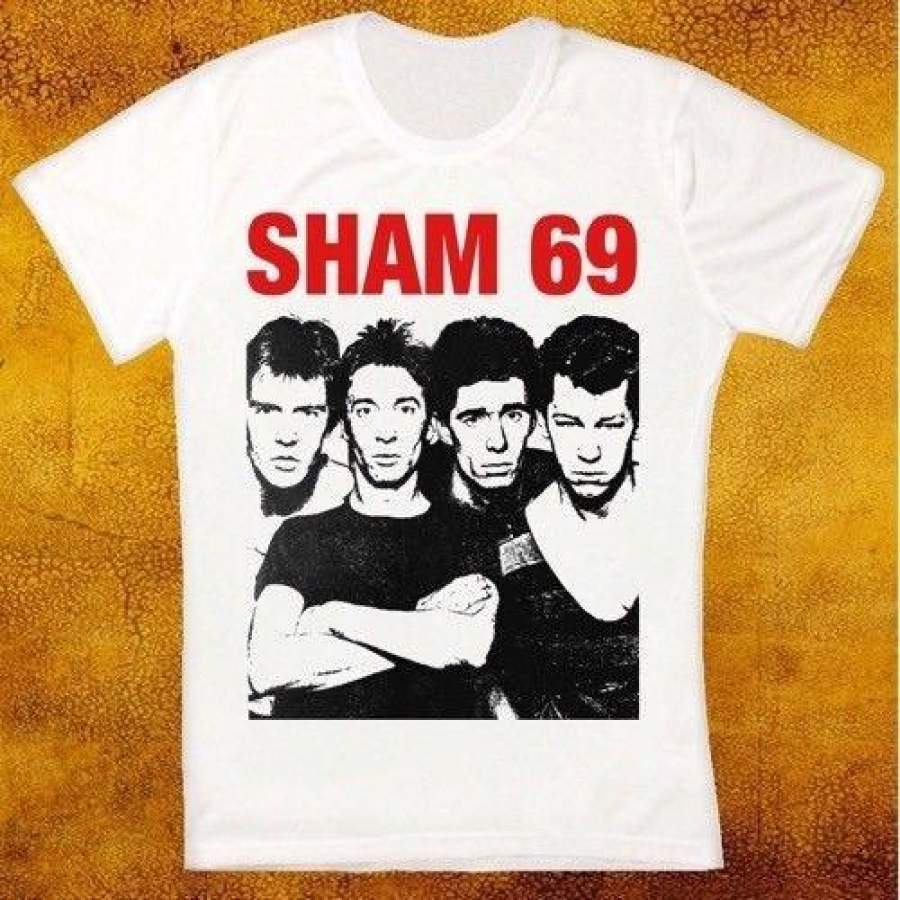 Sham 69 That S Life Poster Punk Rock Retro Vintage Hipster Unisex T Shirt 1823