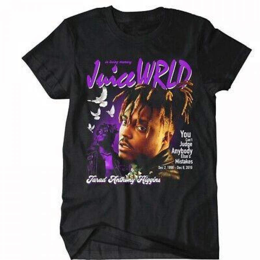 Juice WRLD T-shirt Quote RAP R&B HipHop Music Tee !!!
