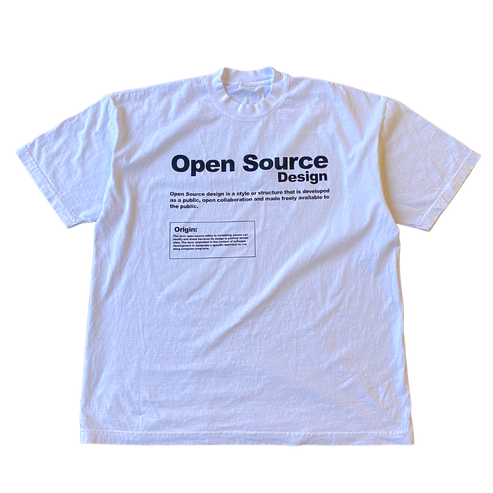 Open Source Tee Shirt Outfit  For Men  For Women