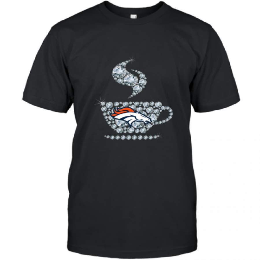 Denver Broncos Coffee Diamond shirt T-Shirt