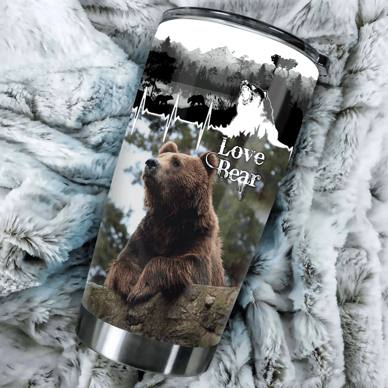 Wild Animal Bear Love Bears GS-CL-ML2303 Tumbler