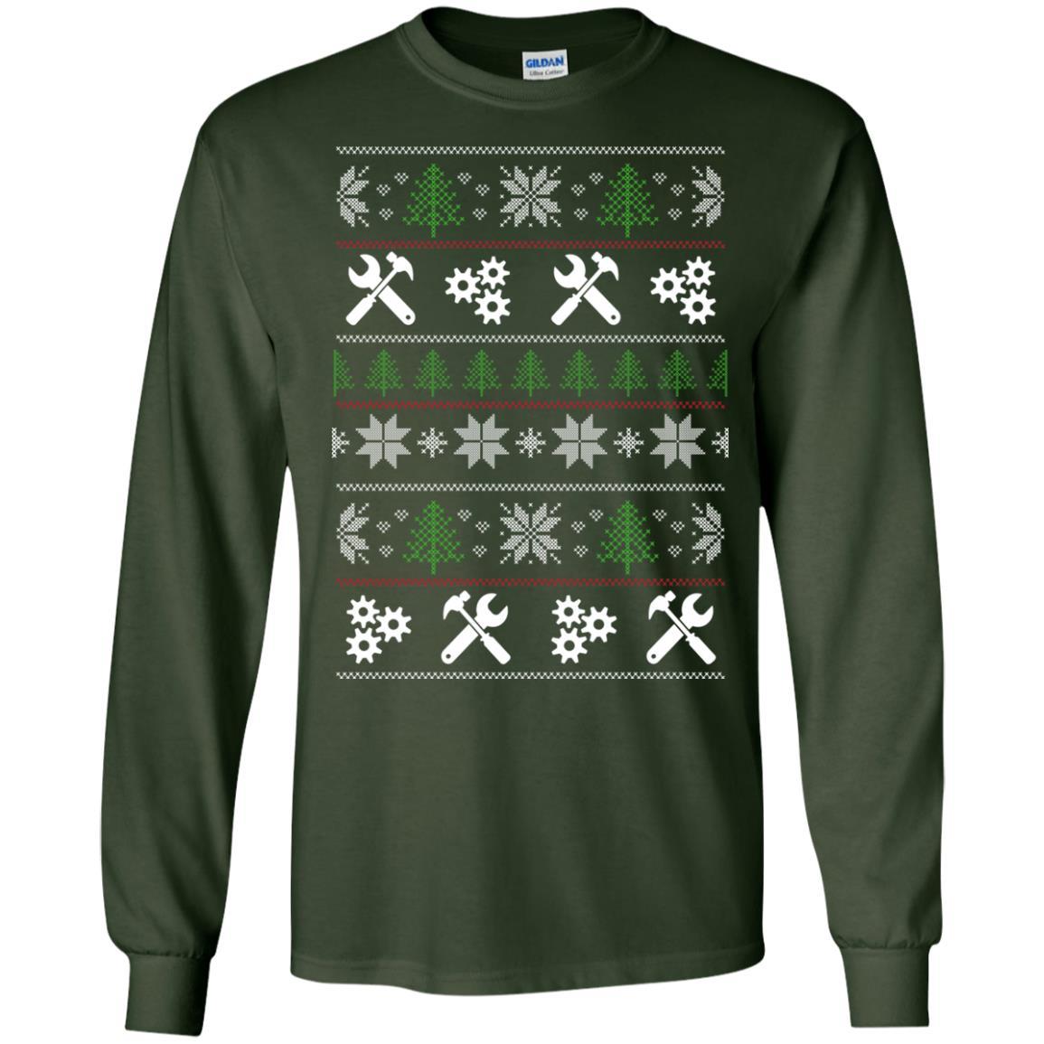 Ugly Sweater Technician Symbol Tee Shirt Gift