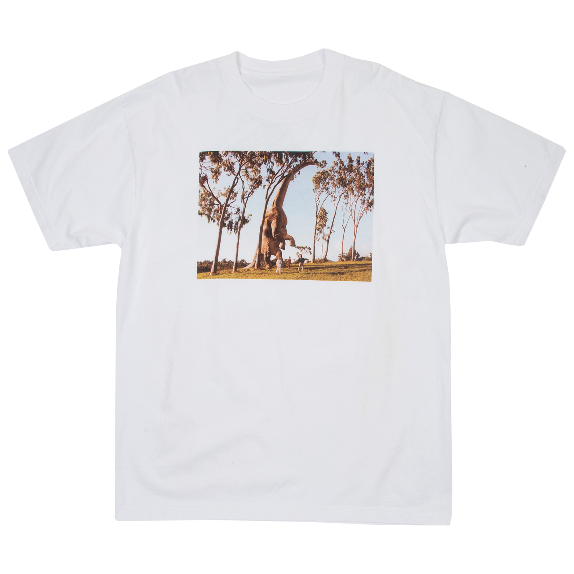 Brontosaurus White Tee