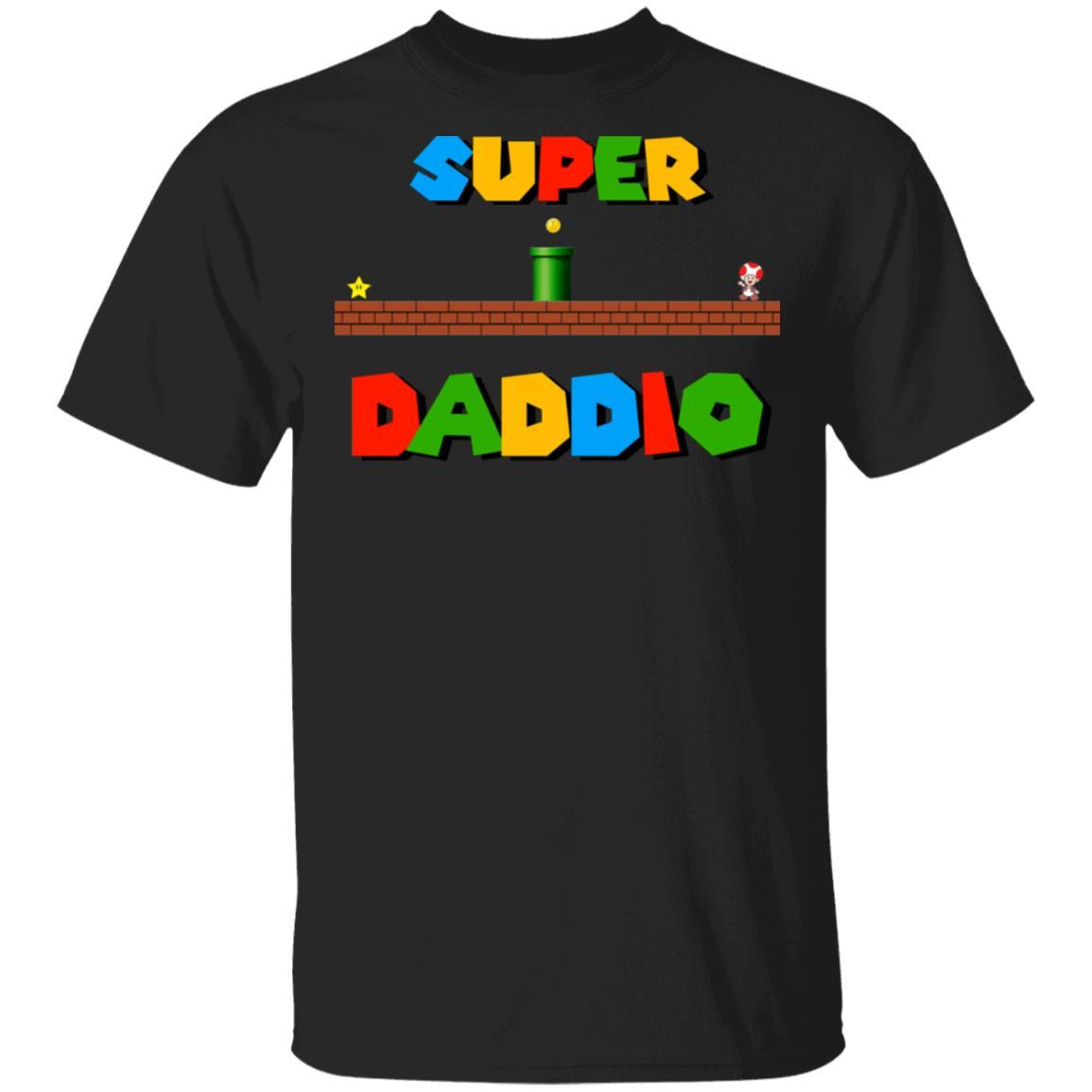 Super Daddio T-shirt Super Mario Dad Tee MT02