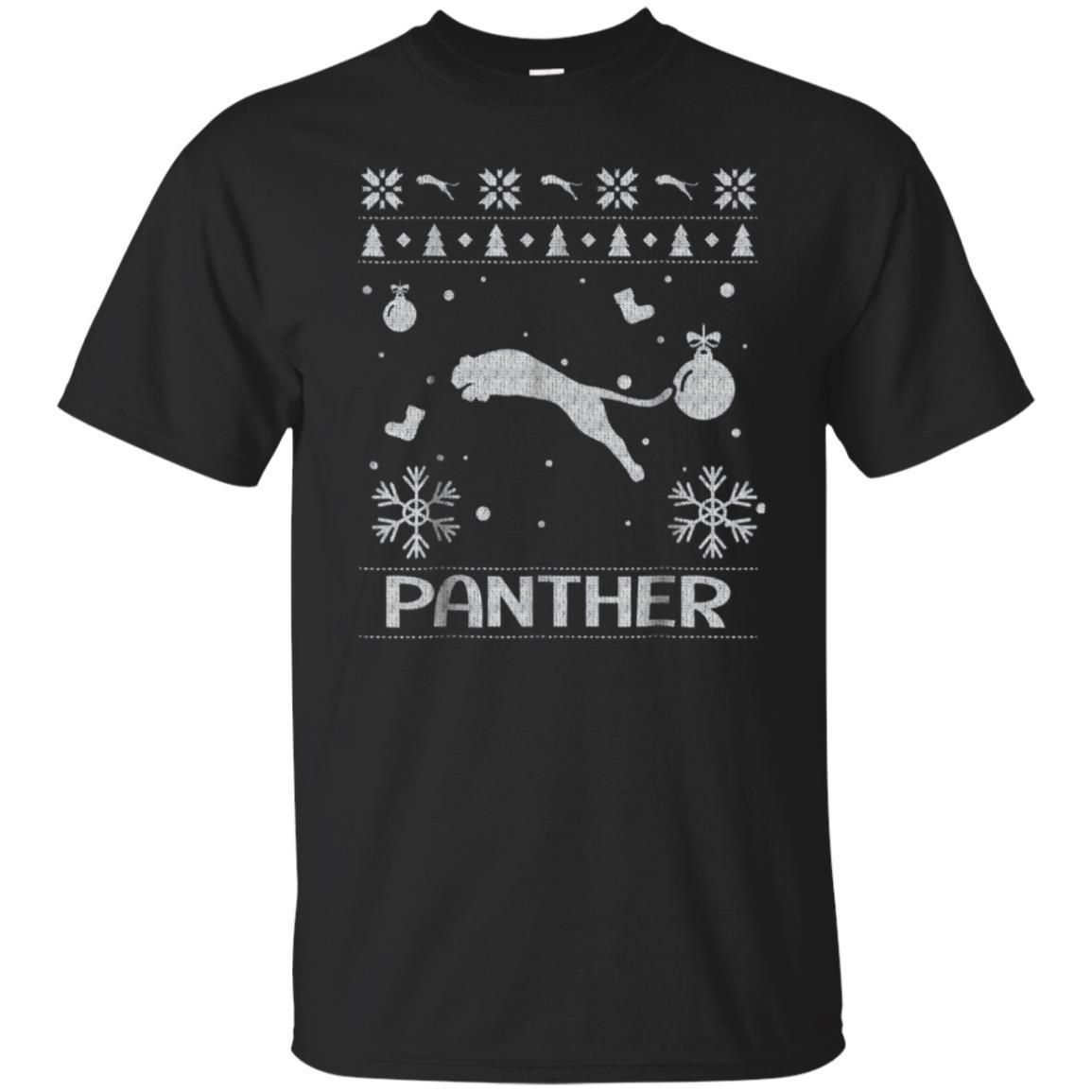 Check out this awesome Panther Ugly Christmas Shirt