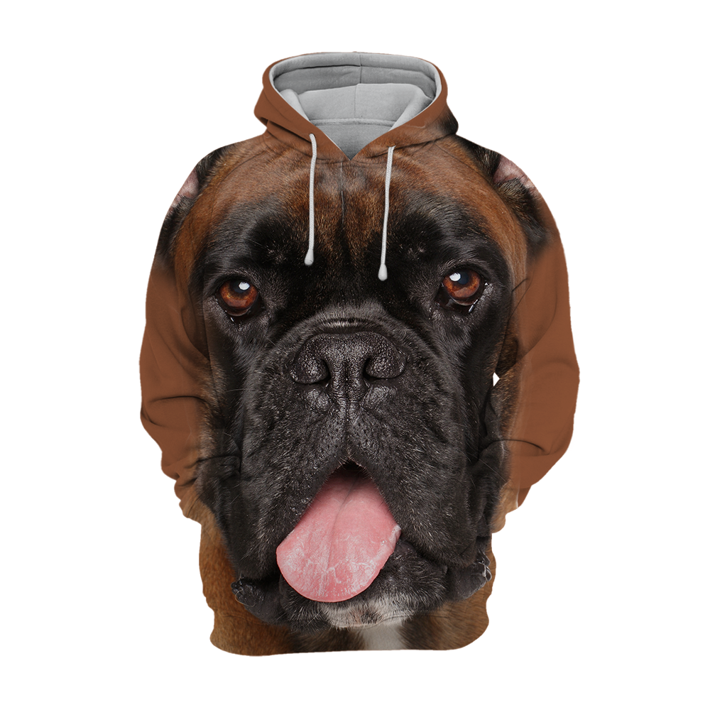 Unisex 3D Graphic Hoodies Animals Dogs Bulldog / Pitbull