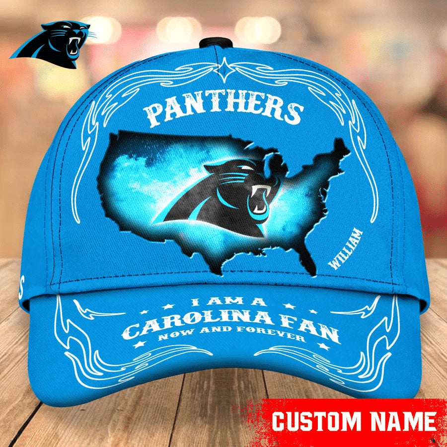 Carolina Panthers Baseball Caps Custom Name