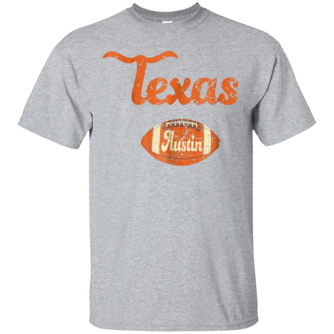 Vintage Texas Shirt Retro Distressed Austin Football T-Shirt