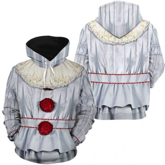 Halloween Clown Pennywise It 2017 Costume Hoodie Chm Gifts For Day Gamedayshirts