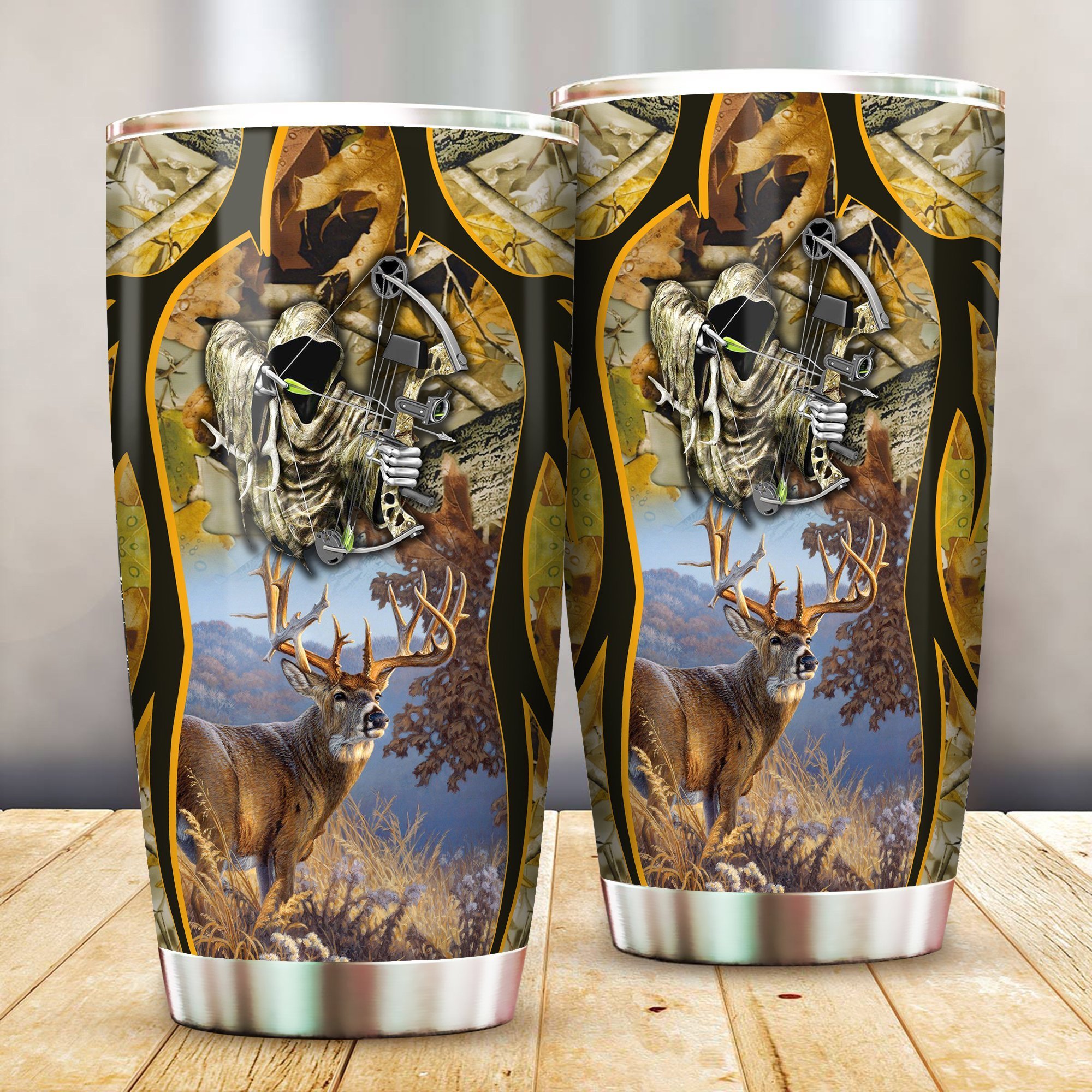 Bow Hunter All Over Print Tumbler