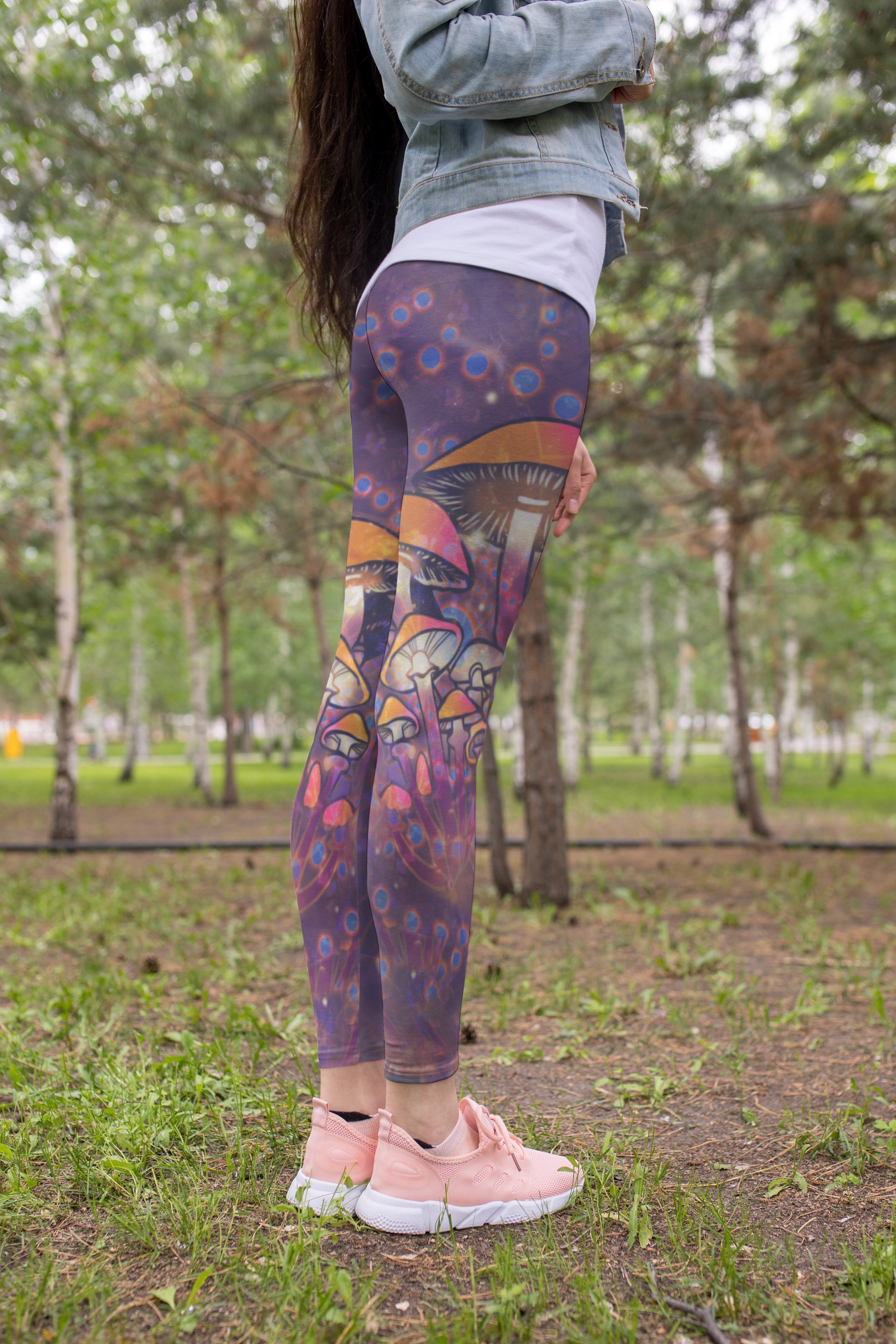 3D All Over Print Mushroom Underwater Legging