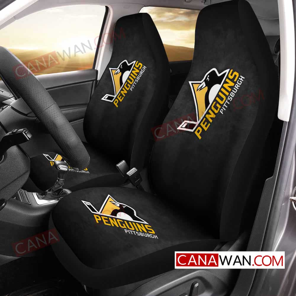 Pittsburgh Penguins Style088 3D Customized Personalized Car Seat Cover