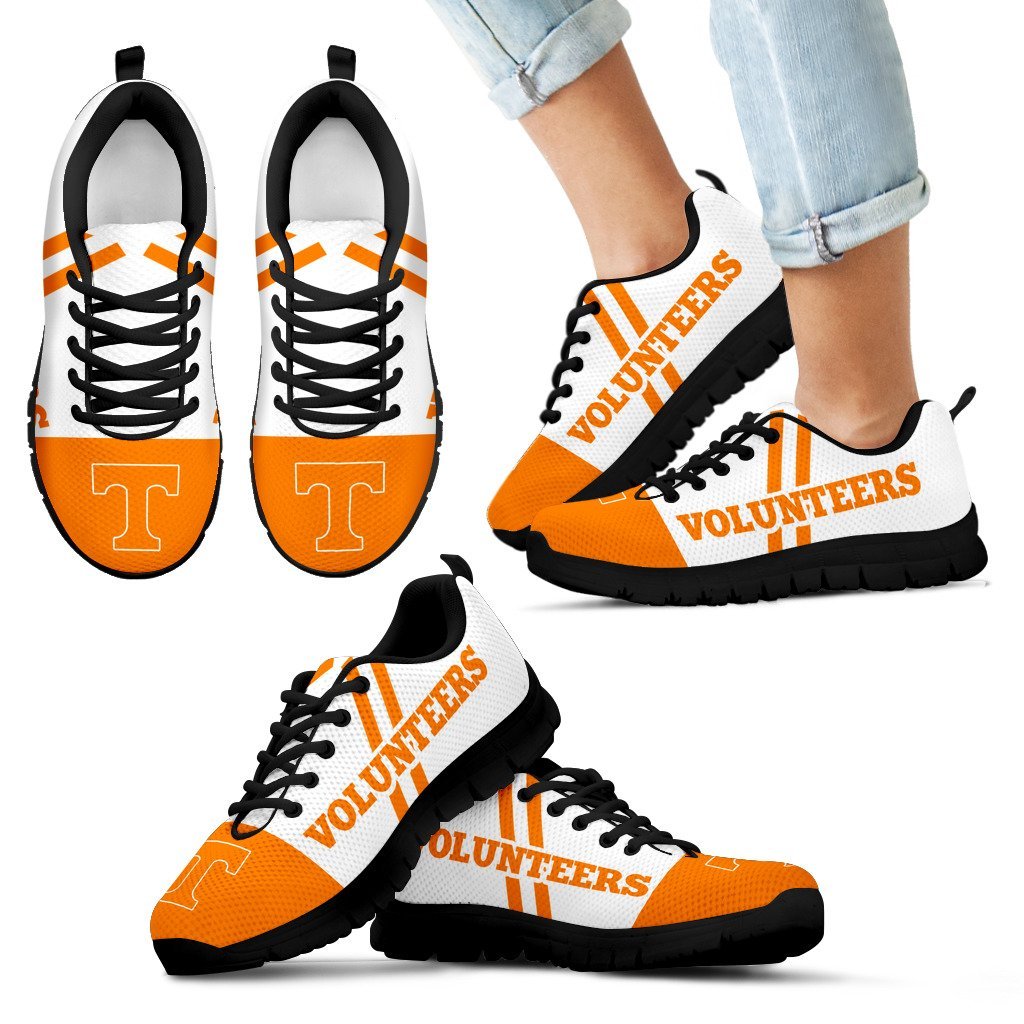 Colorful Line Stripe Tennessee Volunteers Sneakers