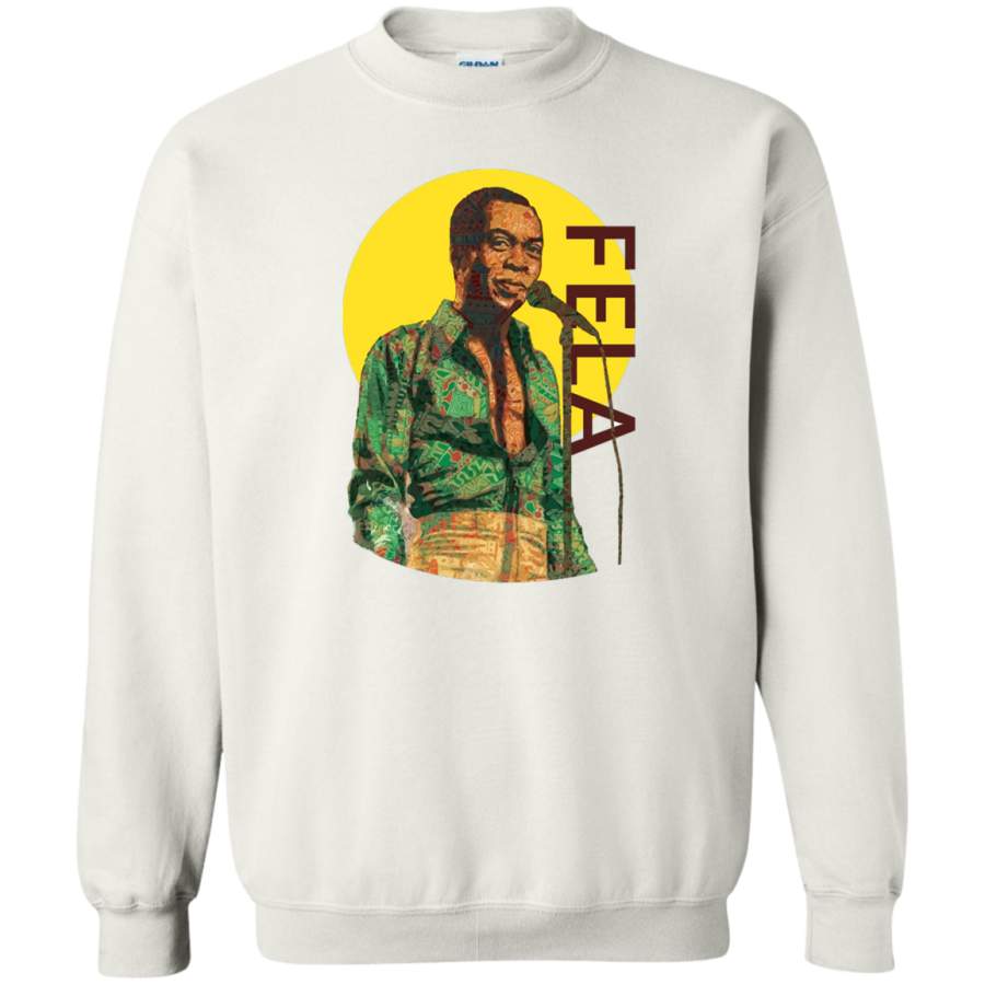 AGR fela kuti Crewneck Pullover Sweatshirt