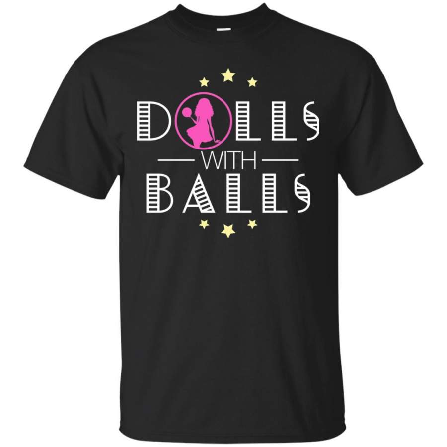 Bowling Lover Shirt Dolls With Balls T-shirt