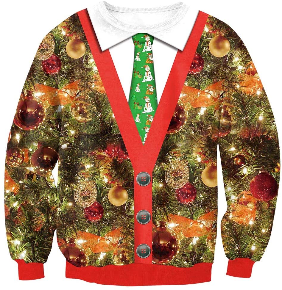 Xmas Bells 3D All Over Printed Crewneck Sweatshirt, Christmas Gift