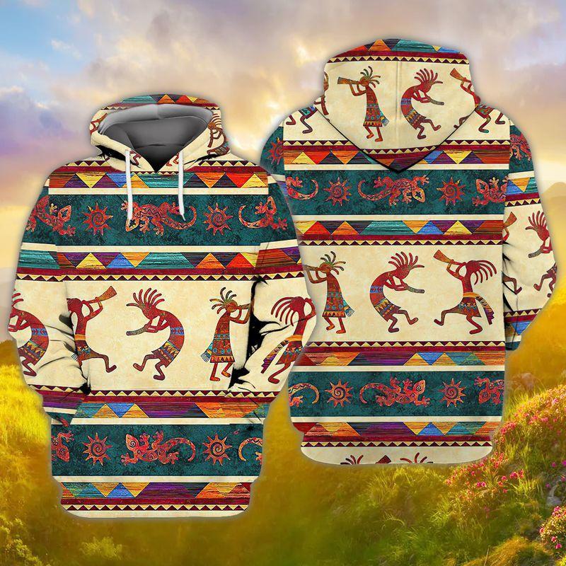 Premium Native Indian American Culture 3D Hoodie