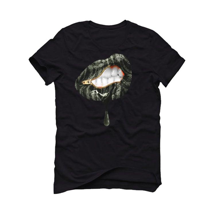 Air Jordan 11 “Animal Instinct” Black T-Shirt (Lips Unsealed)