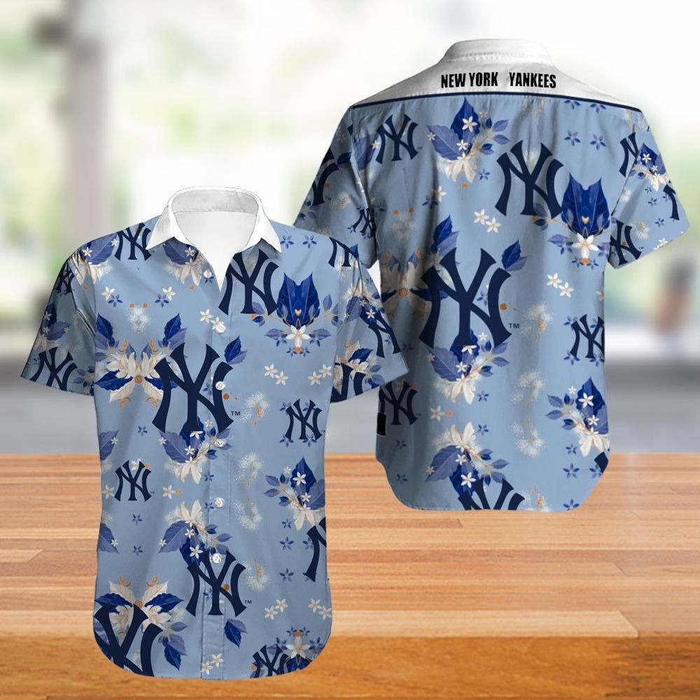 New York Yankees Hawaii Shirt Flower Summer Gift For Fans Ha1294