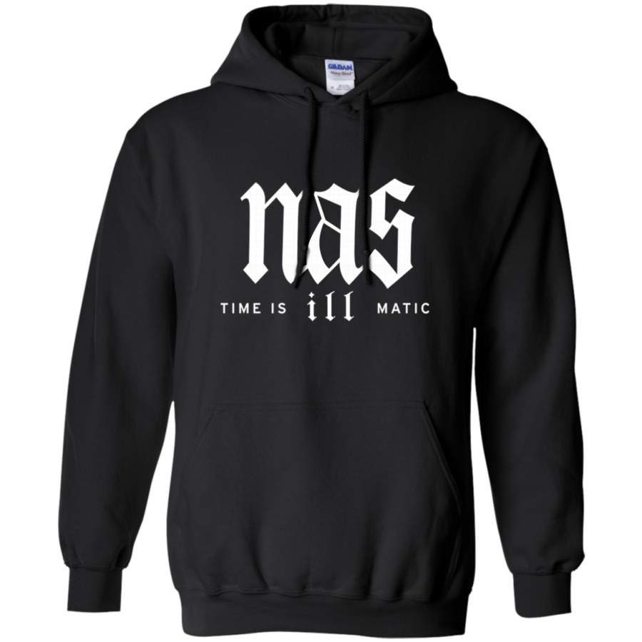 AGR Nas Time is ill Matic Gildan Pullover Hoodie