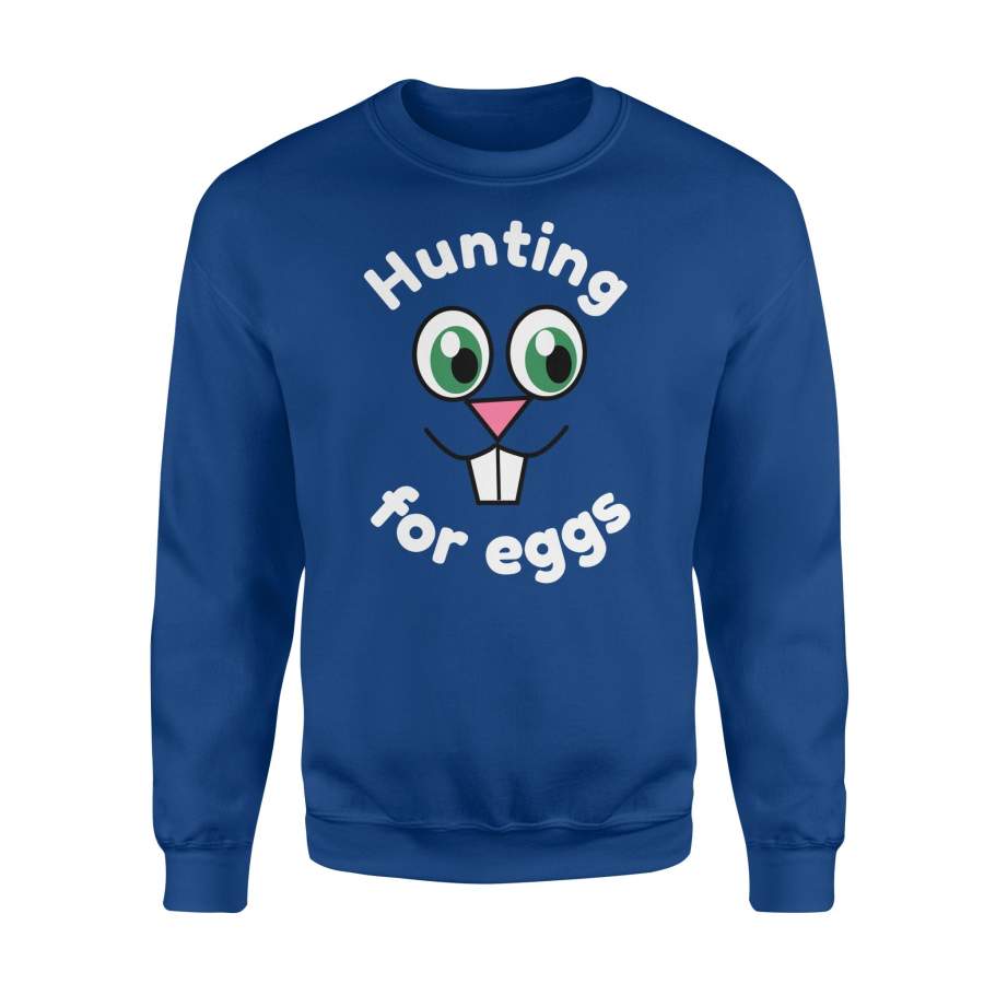 Kids Easter Bunny On The Hunt Sweatshirt