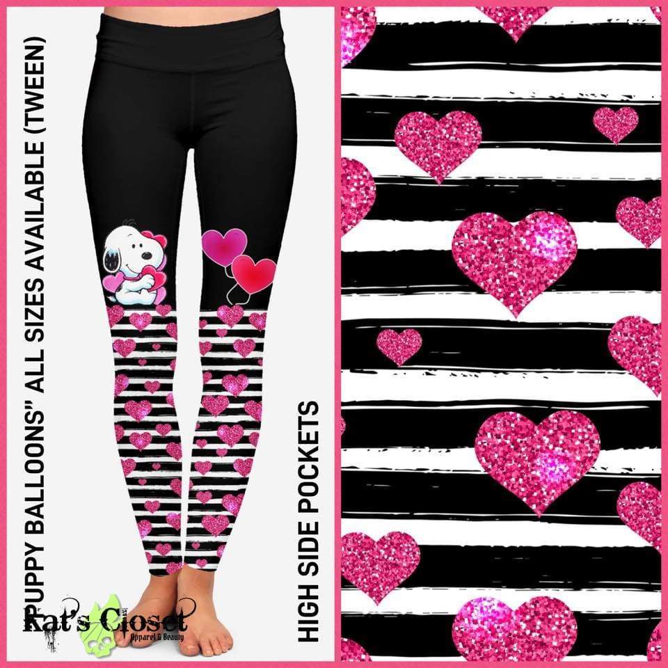 Puppy Balloons Leggings W/Pockets – Eta End Of Dec