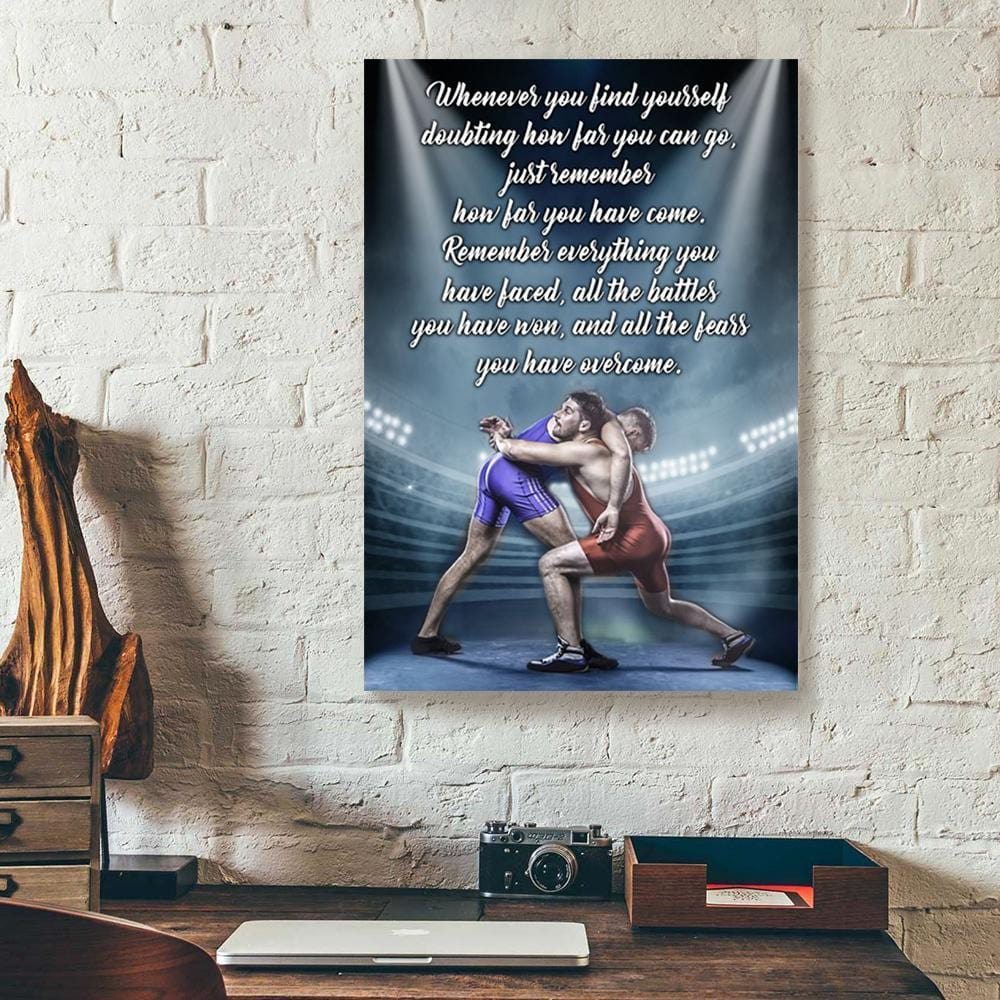 Best Canvas Prints Whenever You Find Yourself Doubting How Far Wrestler Vertical Canvas Wall Art Artistic Wall Art Home Decoration