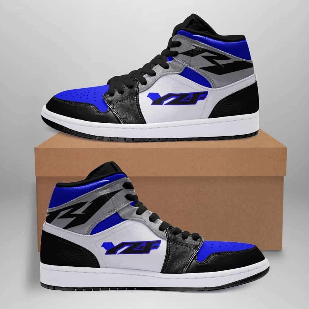 Awesome Yamaha Yzf R1 Air Jordan 1 High Printing Shoes Sneaker