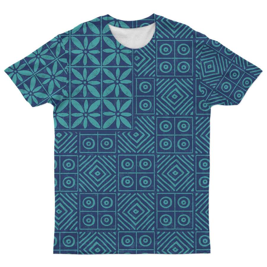 African Adire T-shirt