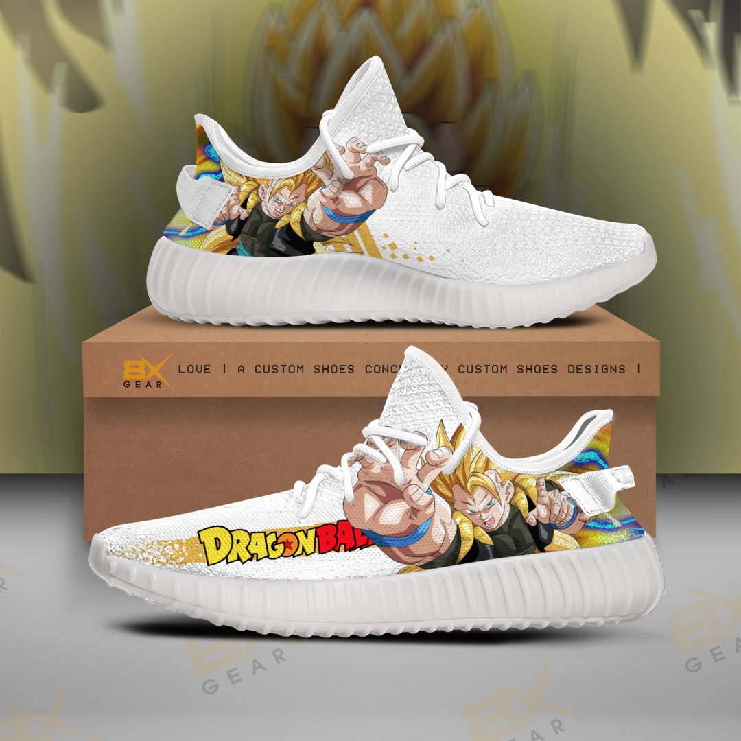 Son Goku Yeezy Sneakers Super Saiyan Power Dragon Ball Anime H201005