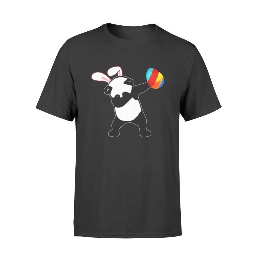 Easter Bunny Dabbing Panda Bear Easter Egg T Shirt