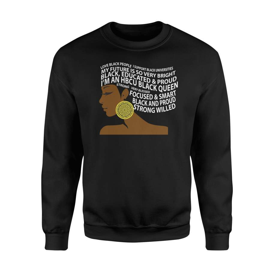 HBCU Black Queen Woman Sweatshirt