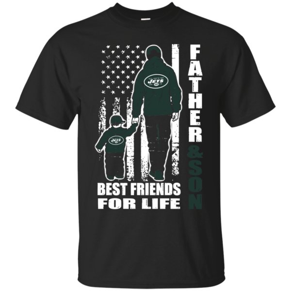 Top selling Father And Son Best Friends For Life New York Jets T shirt