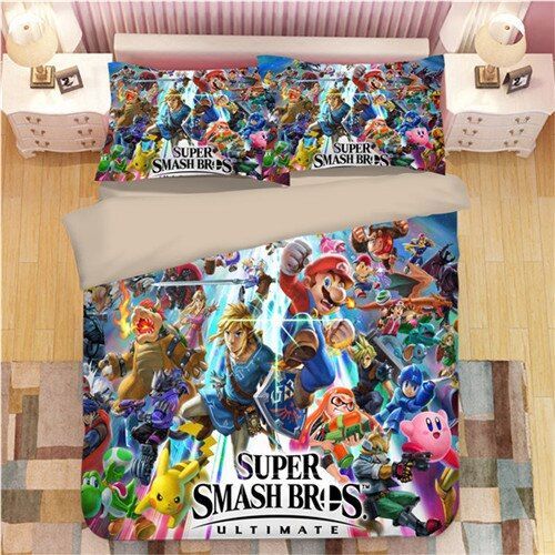 Sonic The Hedgehog Bedding Set 4 Duvet Cover X Amp Pillow Cases