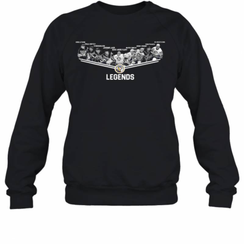 Pittsburgh Penguins Legends Team Player Signature Sweatshirt