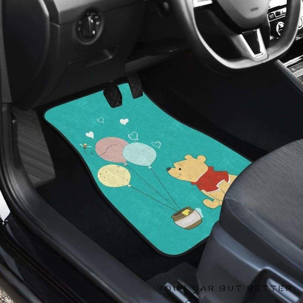 Winnie The Pooh Car Floor Mats 12 110619 Personalized Car Seat Floor Mat Custom Print