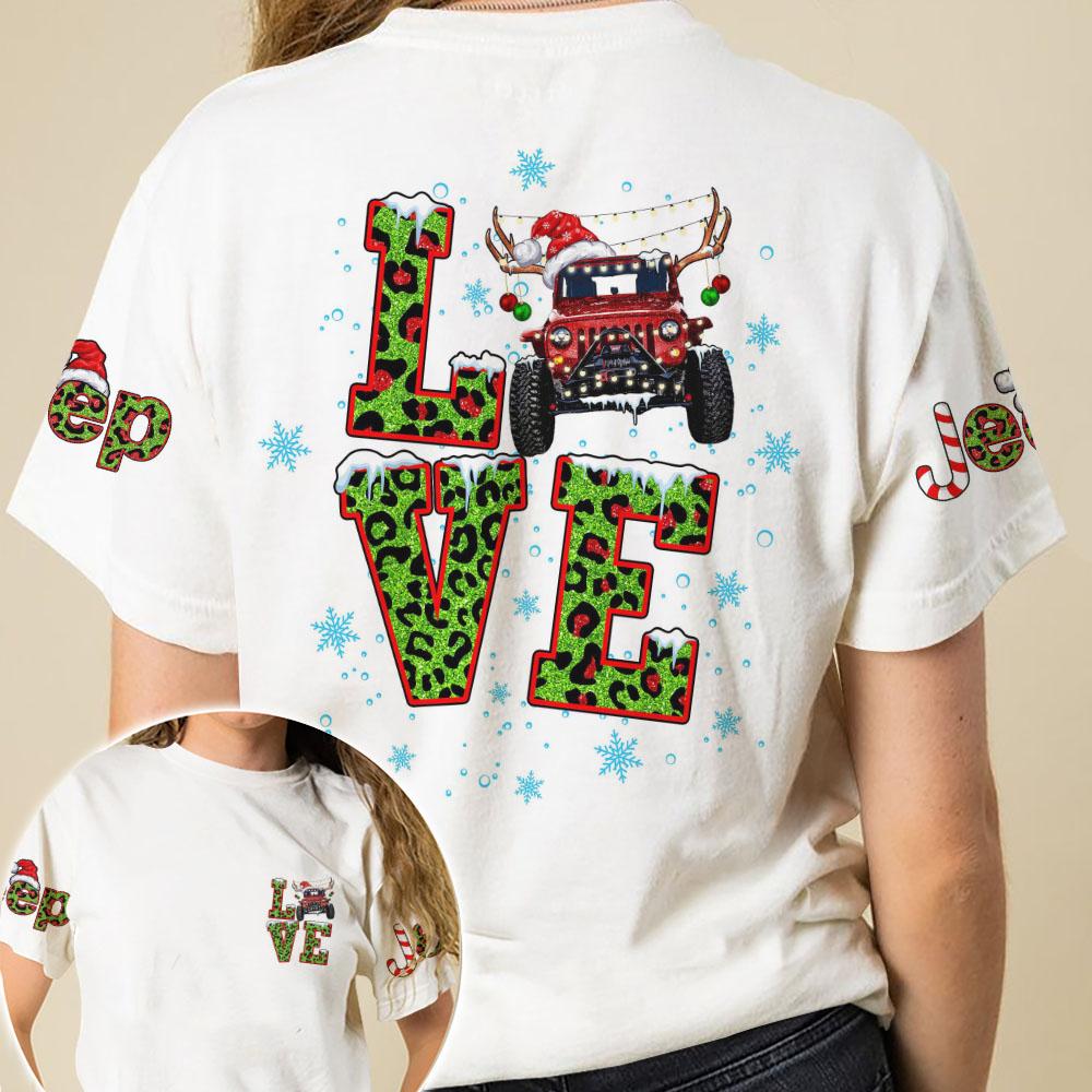 Love Jp Leopard X-Mas All Over Print – Tlno0410212