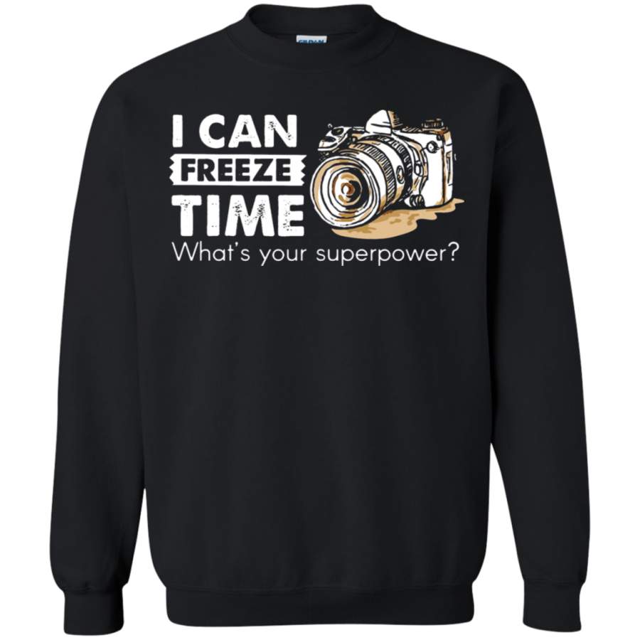 AGR I Can Freeze Time What’s Your Superpower Sweatshirt