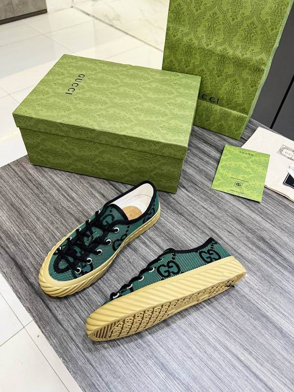 Gucci Maxi GG Shoes Sneakers – Green SNK973754112