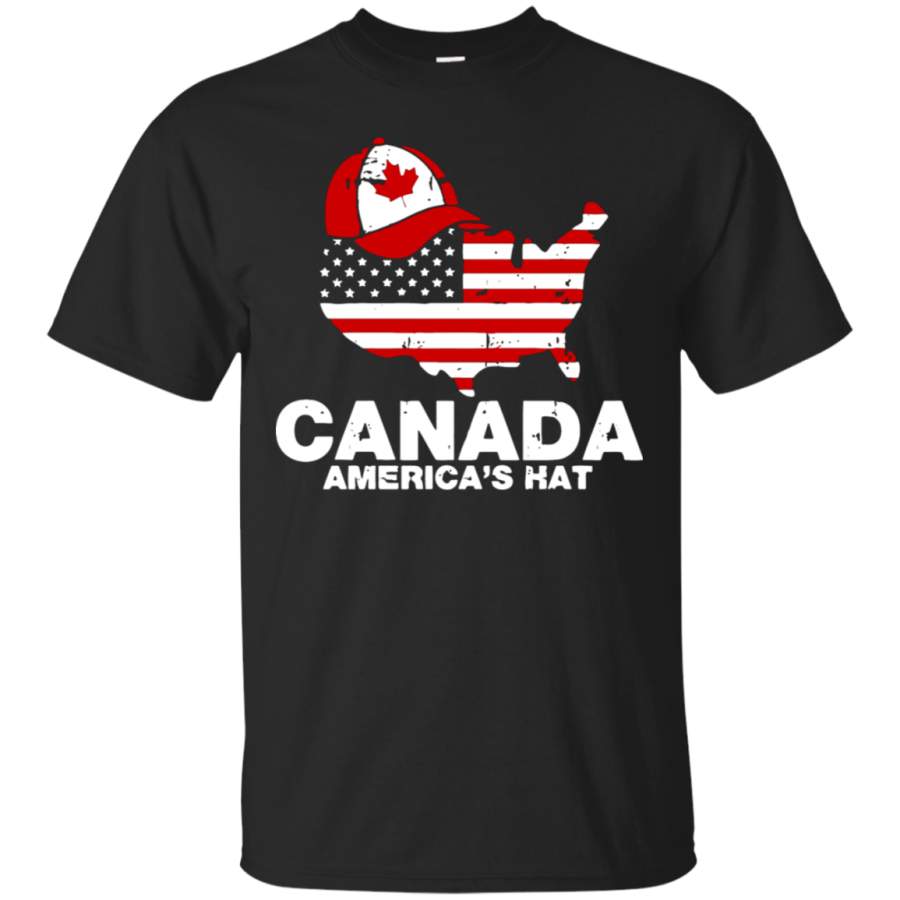 AGR Canada Is America’s Hat Funny Map Joke T-Shirt