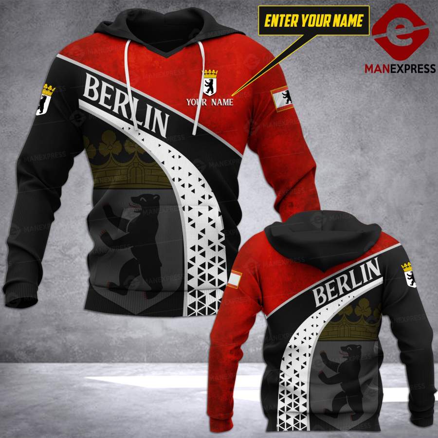 VH CUSTOMIZE Berlin HOODIE 3D ALL OVER PRINT 0610 PDT