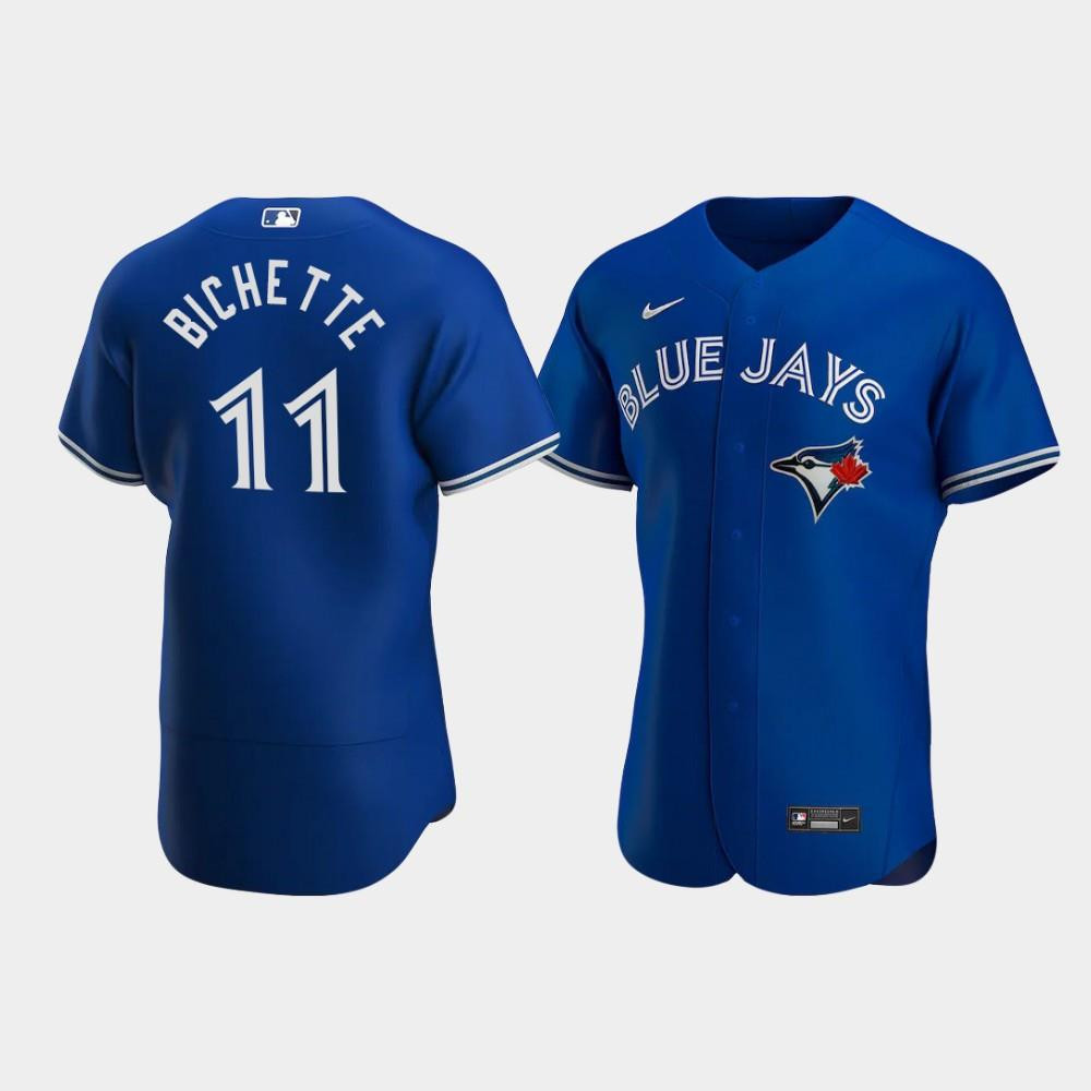 Bo Bichette 11 Toronto Blue Jays Royal Alternate Jersey