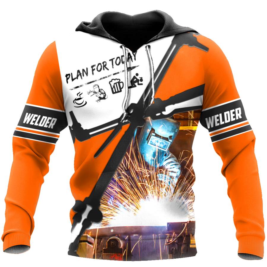 All Over Printed Welder Hoodie NDD08102001-MEI