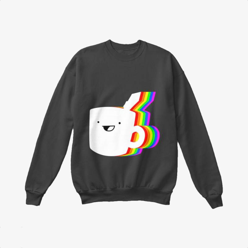 Drawfee Supports Pride Mug 2019, Pride Crewneck Sweatshirt